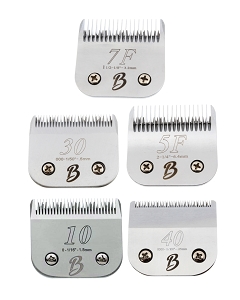 Bucchelli A Series #5F, #7F, #10, #30 & #40 Clipper Blade Bundle